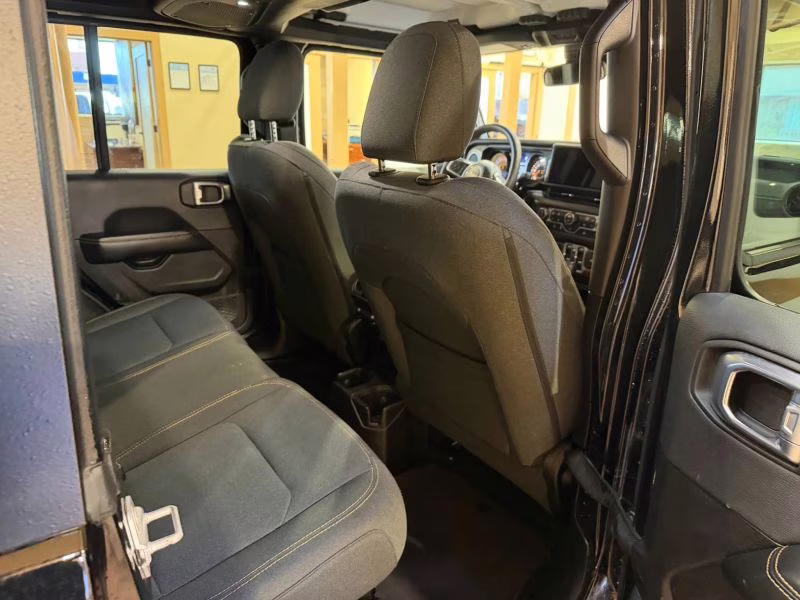 2024 Black Jeep Wrangler 4 Door Sahara Sport Utility 4D 4X4