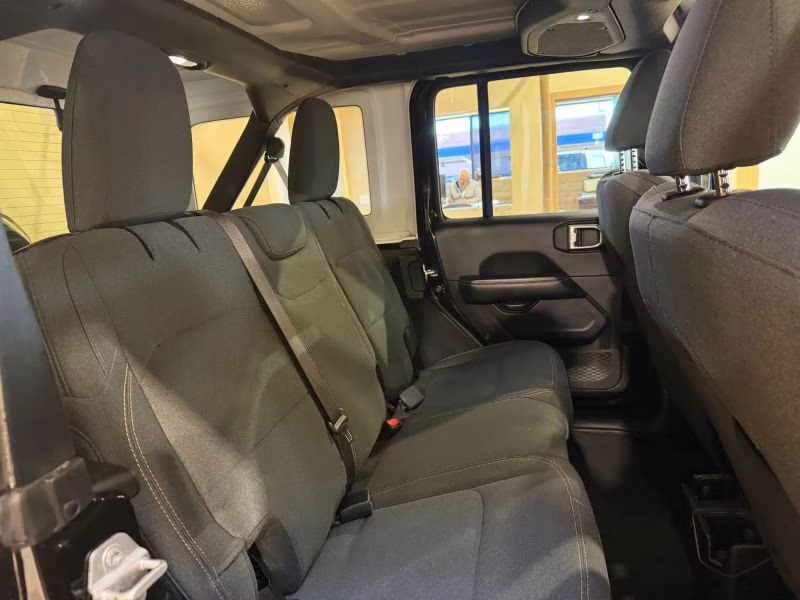 2024 Black Jeep Wrangler 4 Door Sahara Sport Utility 4D 4X4