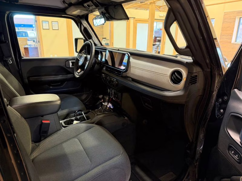 2024 Black Jeep Wrangler 4 Door Sahara Sport Utility 4D 4X4
