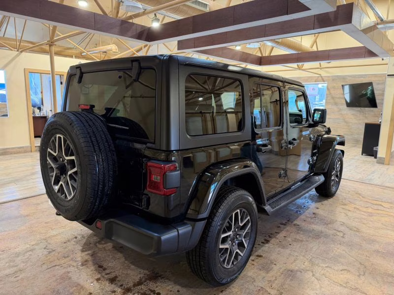 2024 Black Jeep Wrangler 4 Door Sahara Sport Utility 4D 4X4