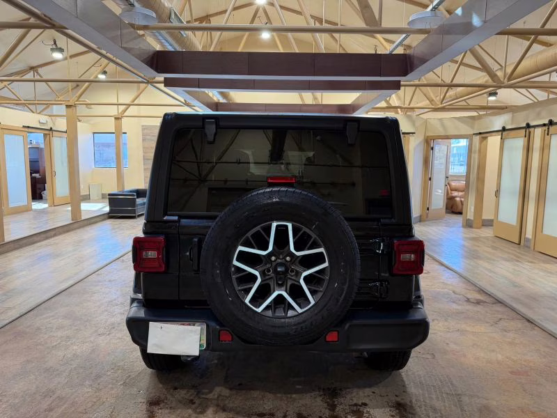2024 Black Jeep Wrangler 4 Door Sahara Sport Utility 4D 4X4