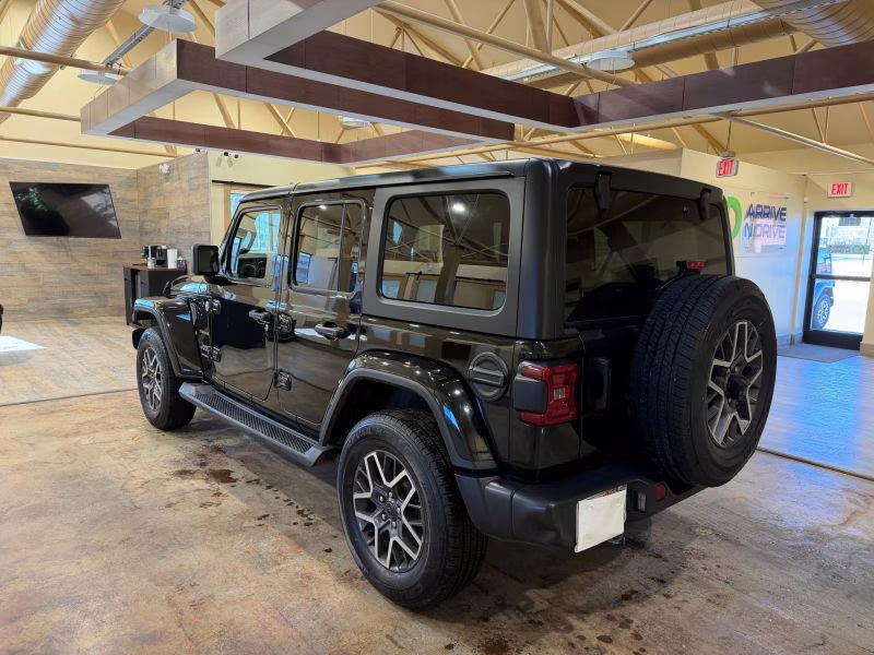 2024 Black Jeep Wrangler 4 Door Sahara Sport Utility 4D 4X4