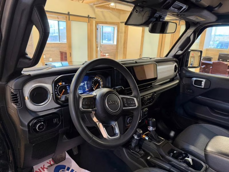 2024 Black Jeep Wrangler 4 Door Sahara Sport Utility 4D 4X4
