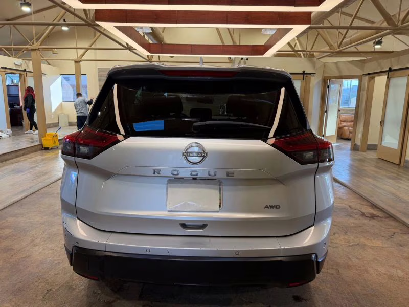 2025 Silver Nissan Rogue SV Sport Utility 4D AWD
