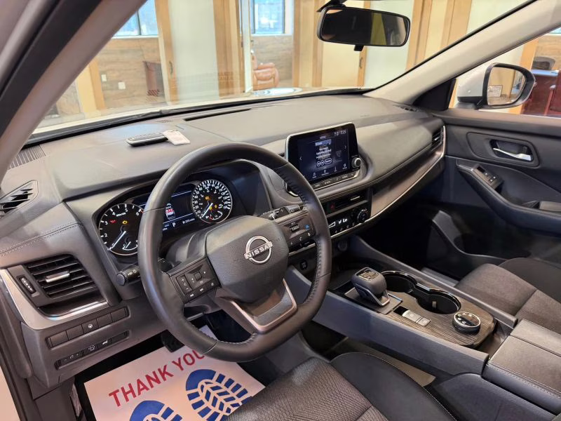 2025 Silver Nissan Rogue SV Sport Utility 4D AWD