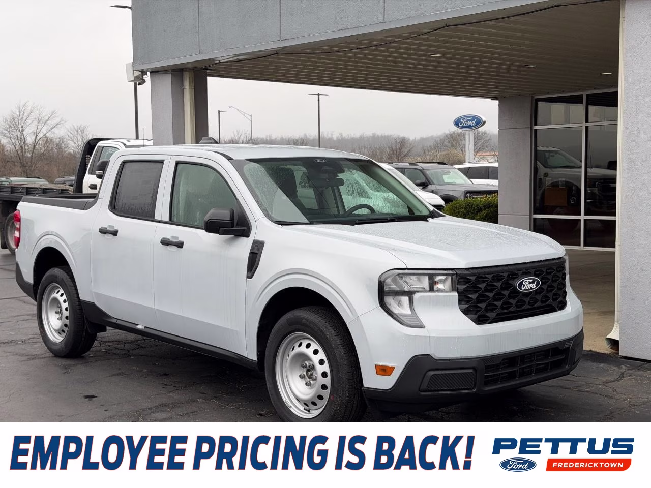 2026 Space White Metallic Ford Maverick XL AWD Truck