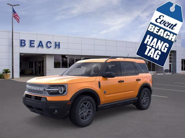 2026 Orange Fury Metallic Tri-Coat Ford Bronco Sport Big Bend 4X4 SUV