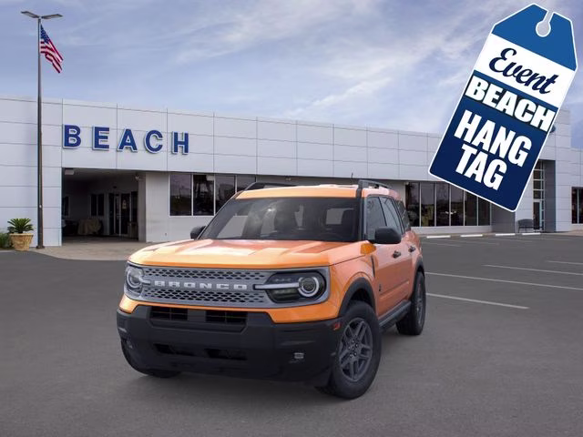 2026 Orange Fury Metallic Tri-Coat Ford Bronco Sport Big Bend 4X4 SUV