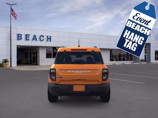 2026 Orange Fury Metallic Tri-Coat Ford Bronco Sport Big Bend 4X4 SUV
