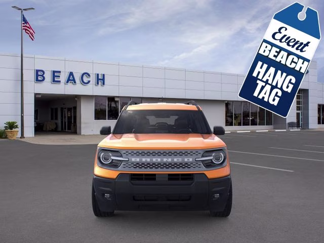 2026 Orange Fury Metallic Tri-Coat Ford Bronco Sport Big Bend 4X4 SUV
