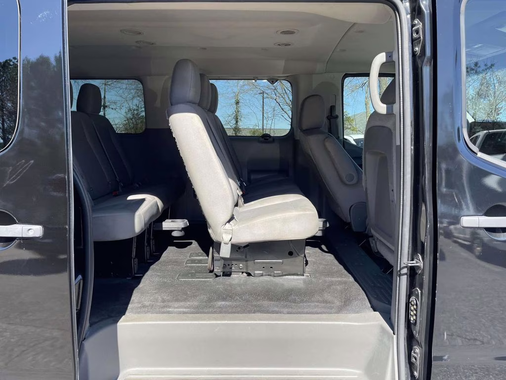 2019 Super Black Nissan NV Passenger S RWD Van