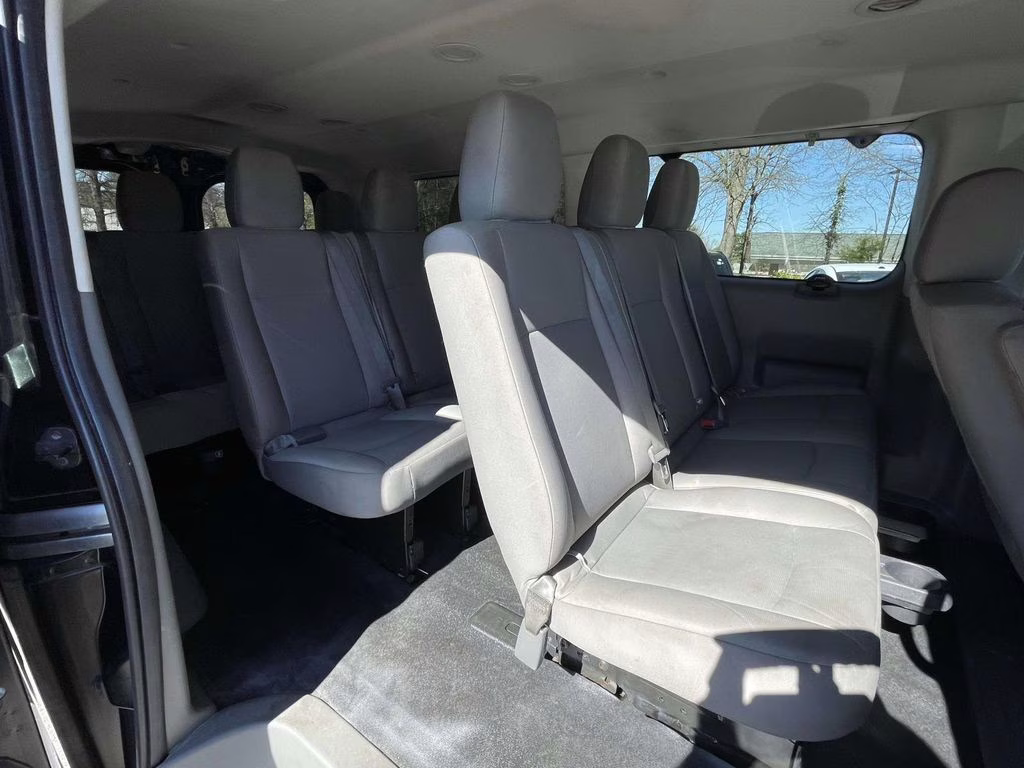 2019 Super Black Nissan NV Passenger S RWD Van