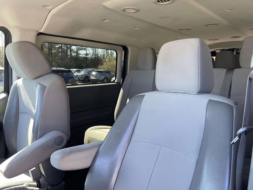 2019 Super Black Nissan NV Passenger S RWD Van