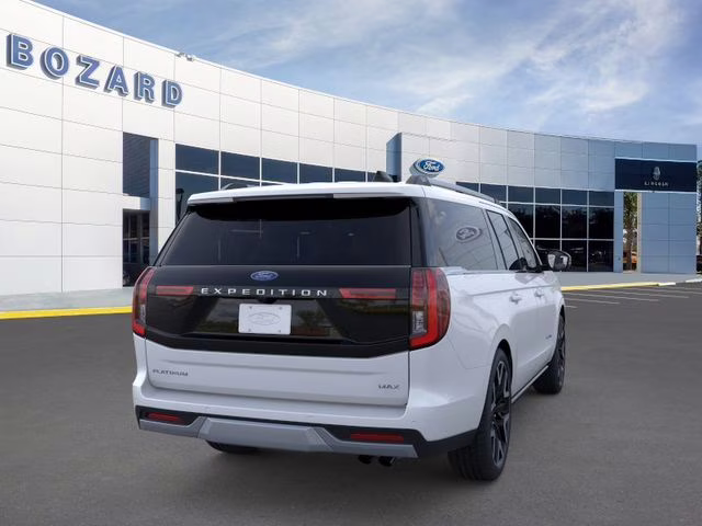 2025 Space Silver Metallic Ford Expedition Max Platinum 4X4 SUV