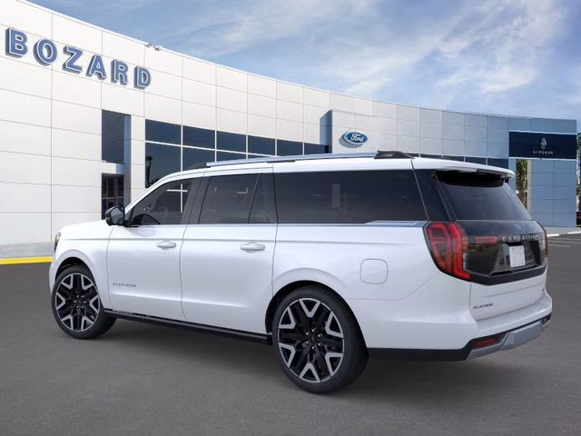2025 Space Silver Metallic Ford Expedition Max Platinum 4X4 SUV