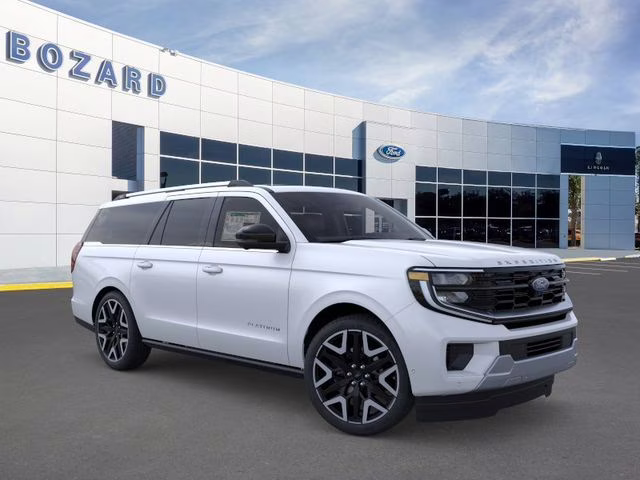 2025 Space Silver Metallic Ford Expedition Max Platinum 4X4 SUV