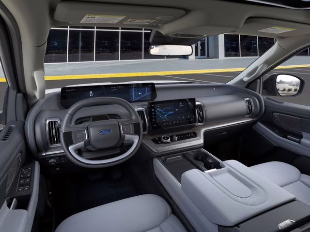 2025 Space Silver Metallic Ford Expedition Max Platinum 4X4 SUV