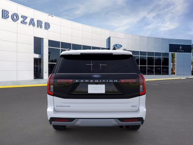2025 Space Silver Metallic Ford Expedition Max Platinum 4X4 SUV