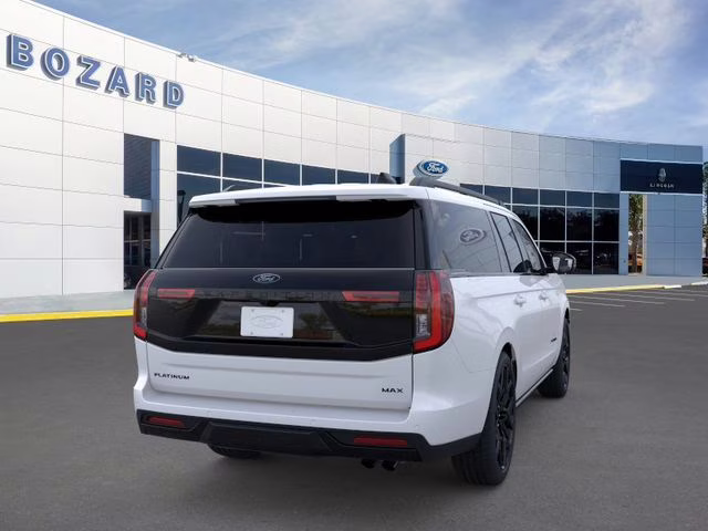 2026 Star White Metallic Tri-Coat Ford Expedition Max Platinum 4X4 SUV