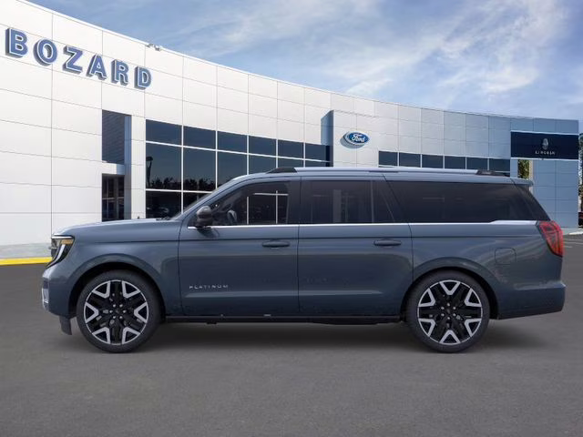 2025 Stone Blue Metallic Ford Expedition Max Platinum 4X4 SUV
