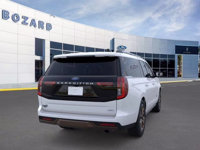2026 Star White Metallic Tri-Coat Ford Expedition Max King Ranch 4X4 SUV