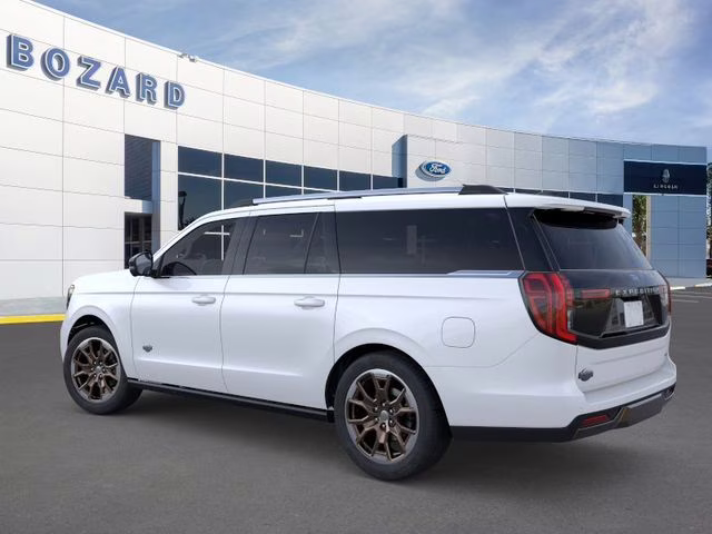 2026 Star White Metallic Tri-Coat Ford Expedition Max King Ranch 4X4 SUV