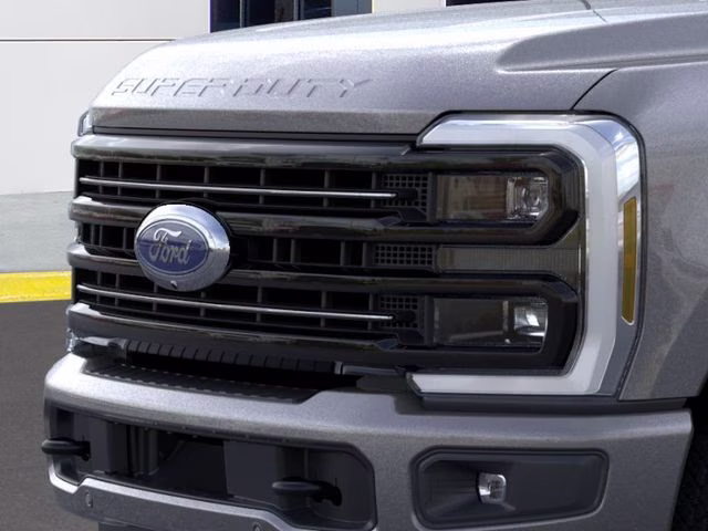 2026 Carbonized Gray Metallic Ford Super Duty F-350 SRW Platinum Bozard Built 4X4 Truck