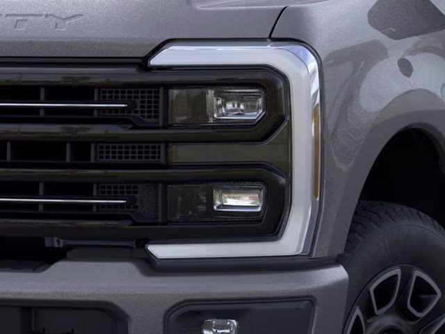 2026 Carbonized Gray Metallic Ford Super Duty F-350 SRW Platinum Bozard Built 4X4 Truck