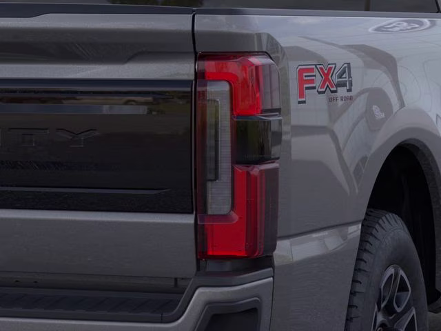 2026 Carbonized Gray Metallic Ford Super Duty F-350 SRW Platinum Bozard Built 4X4 Truck