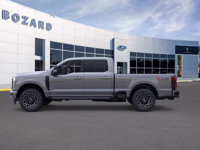 2026 Carbonized Gray Metallic Ford Super Duty F-350 SRW Platinum Bozard Built 4X4 Truck