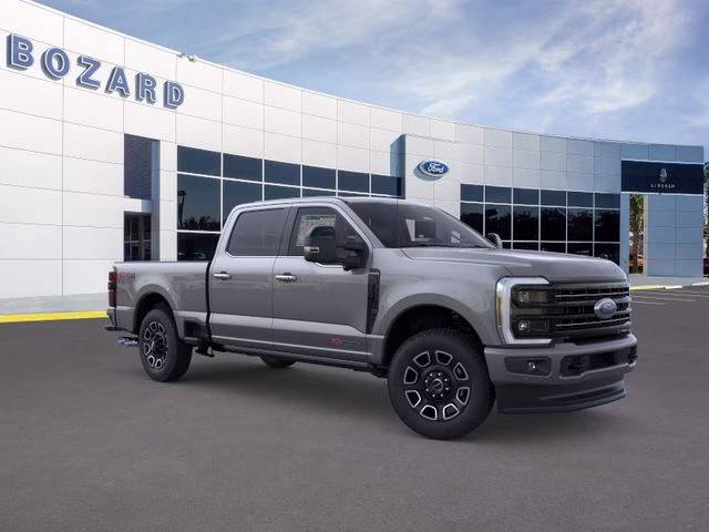 2026 Carbonized Gray Metallic Ford Super Duty F-350 SRW Platinum Bozard Built 4X4 Truck