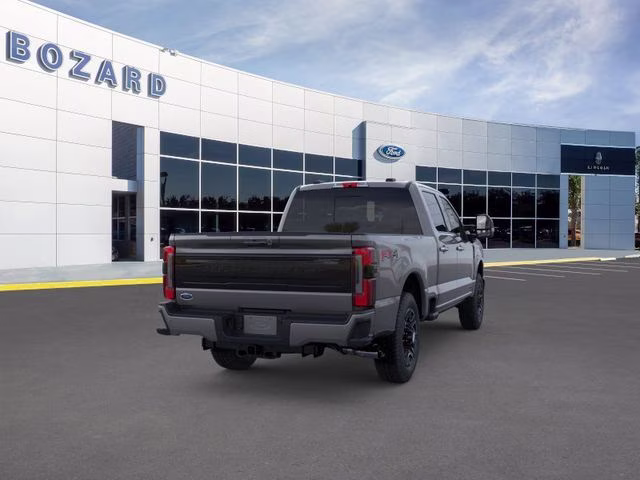 2026 Carbonized Gray Metallic Ford Super Duty F-350 SRW Platinum Bozard Built 4X4 Truck