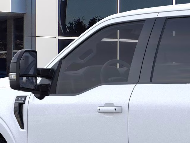 2025 Star White Metallic Tri-Coat Ford F-150 Platinum 4X4 Truck
