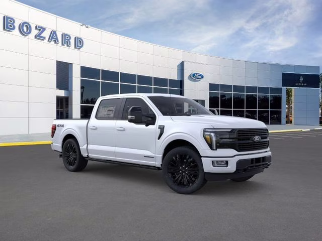 2025 Star White Metallic Tri-Coat Ford F-150 Platinum 4X4 Truck