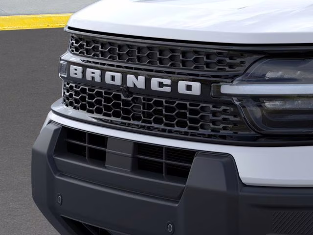2026 Oxford White Ford Bronco Sport Outer Banks 4X4 SUV