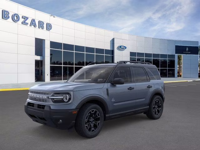 2026 Azure Gray Metallic Tri-Coat Ford Bronco Sport Outer Banks 4X4 SUV