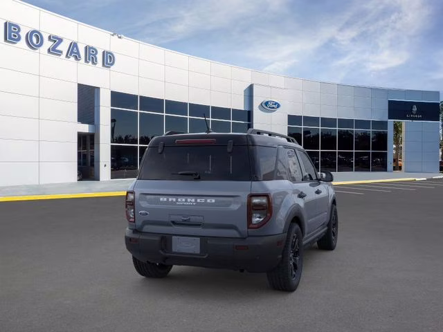 2026 Azure Gray Metallic Tri-Coat Ford Bronco Sport Outer Banks 4X4 SUV