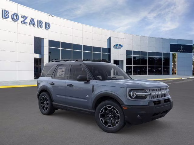 2026 Azure Gray Metallic Tri-Coat Ford Bronco Sport Outer Banks 4X4 SUV