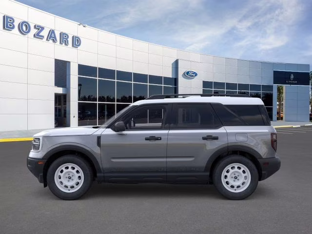2025 Carbonized Gray Metallic Ford Bronco Sport Heritage 4X4 SUV