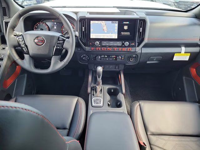 2026 Glacier White Nissan Frontier PRO-4X 4X4 Truck