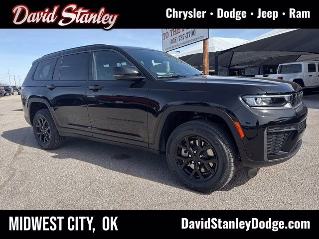 2026 Diamond Black Jeep Grand Cherokee L Altitude RWD SUV