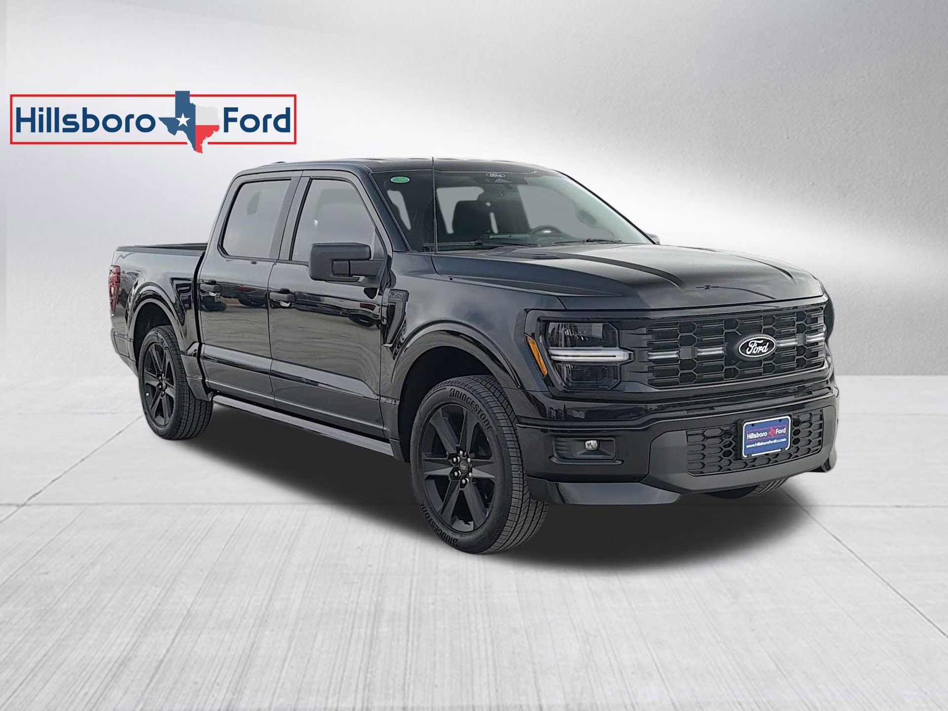 2025 Agate Black Metallic Ford F-150 STX 4X4 Truck