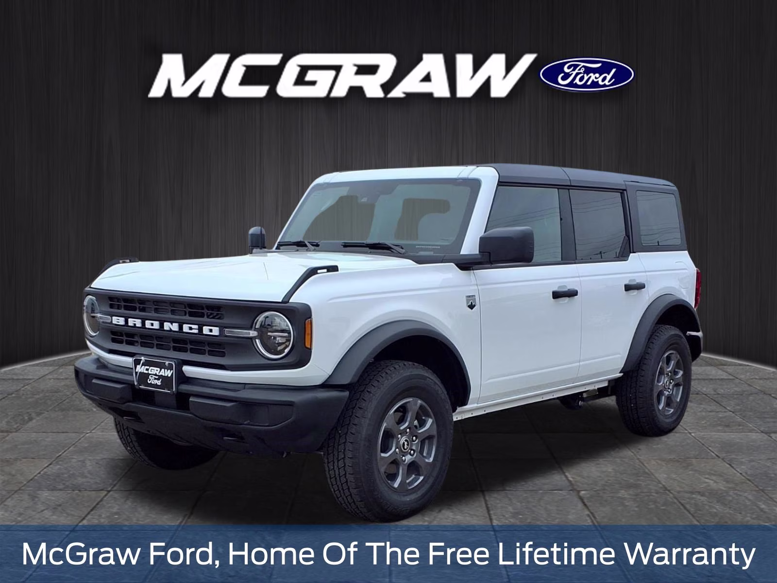2026 Oxford White Ford Bronco Big Bend 4X4 SUV