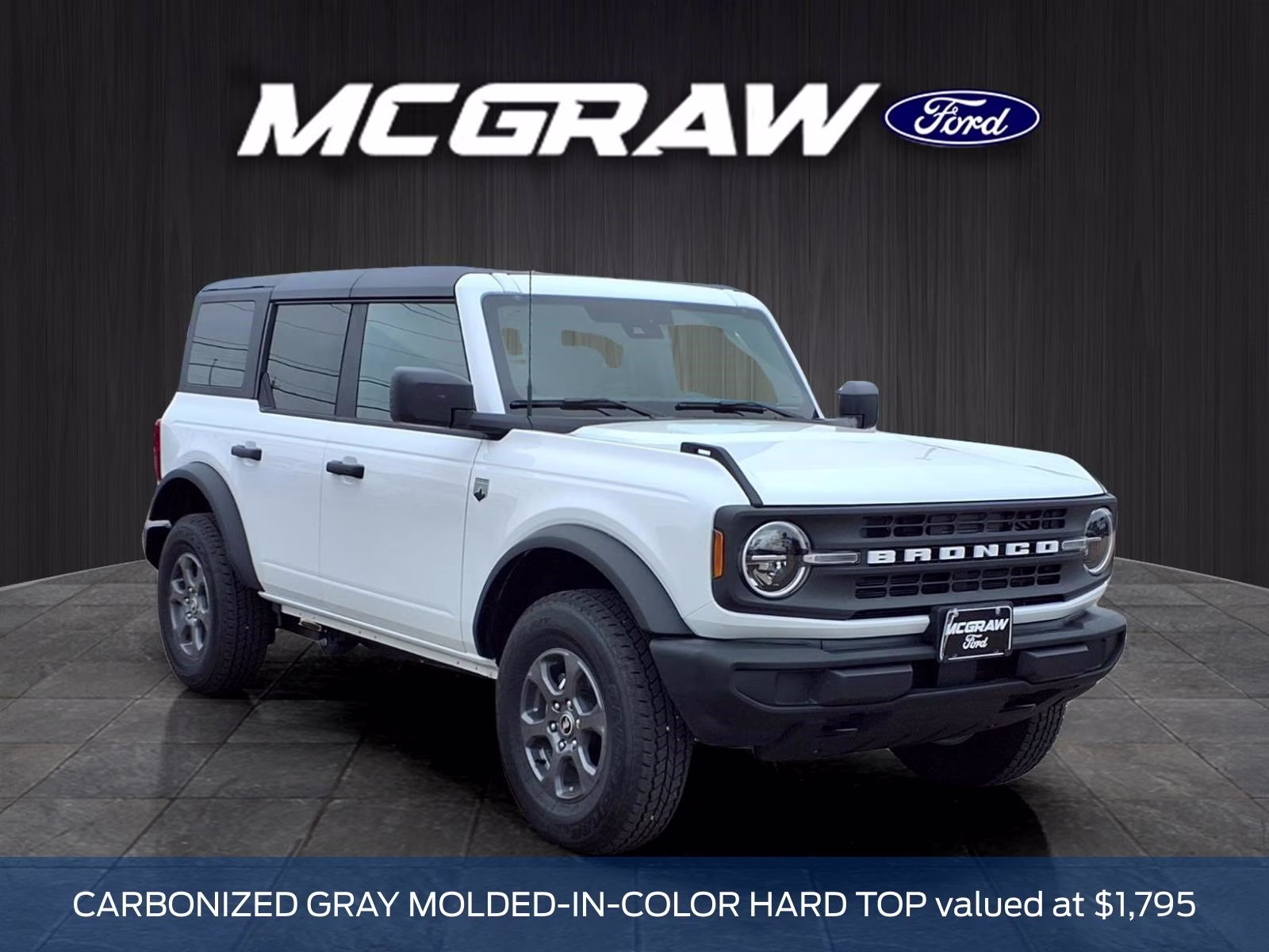 2026 Oxford White Ford Bronco Big Bend 4X4 SUV