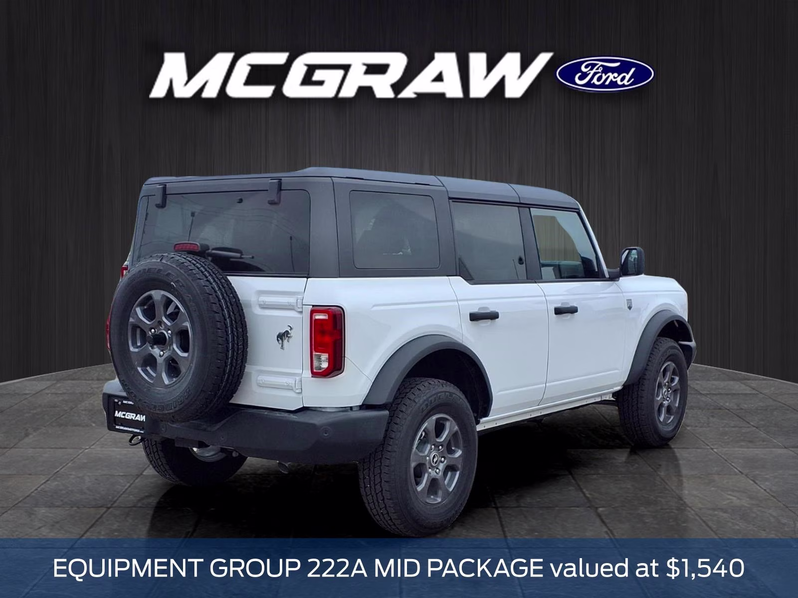 2026 Oxford White Ford Bronco Big Bend 4X4 SUV
