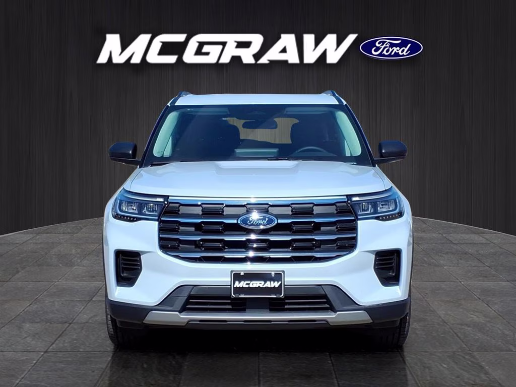 2026 Space White Metallic Ford Explorer Active w/200A Pkg RWD SUV