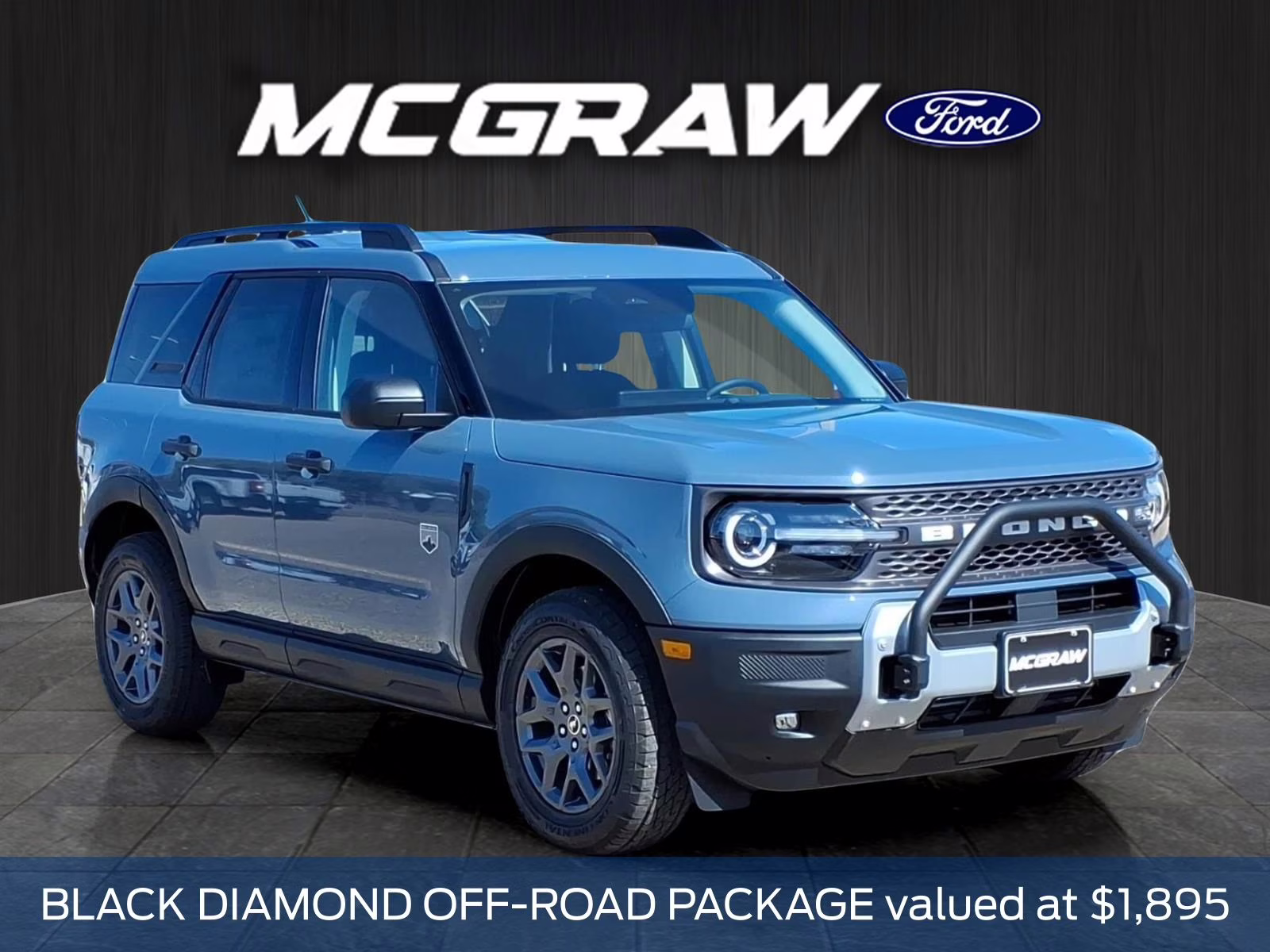 2026 Azure Gray Metallic Ford Bronco Sport Big Bend 4X4 SUV