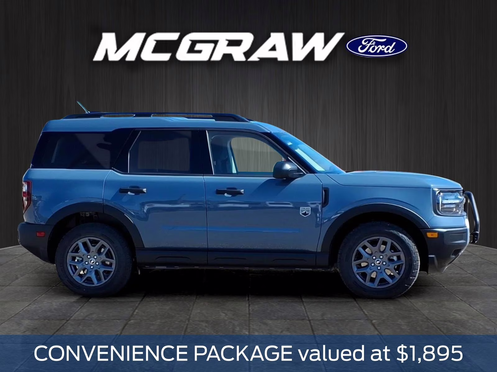 2026 Azure Gray Metallic Ford Bronco Sport Big Bend 4X4 SUV
