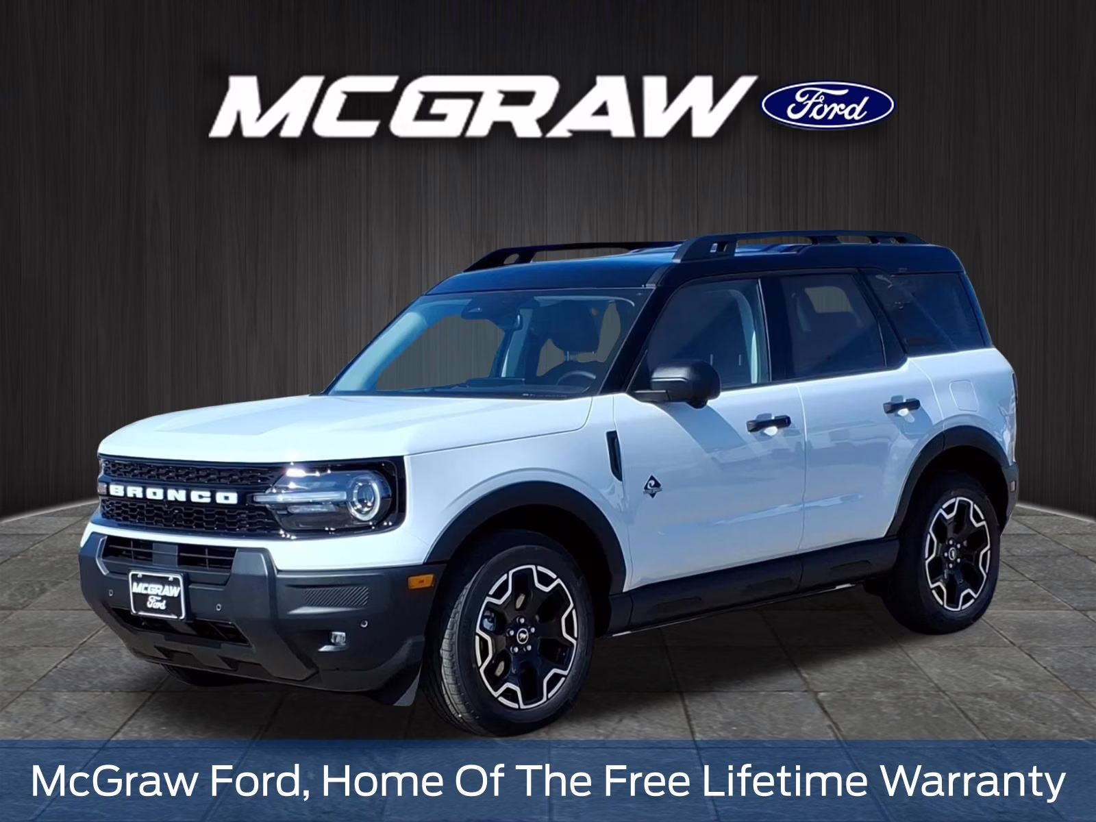 2026 Oxford White Ford Bronco Sport Outer Banks 4X4 SUV