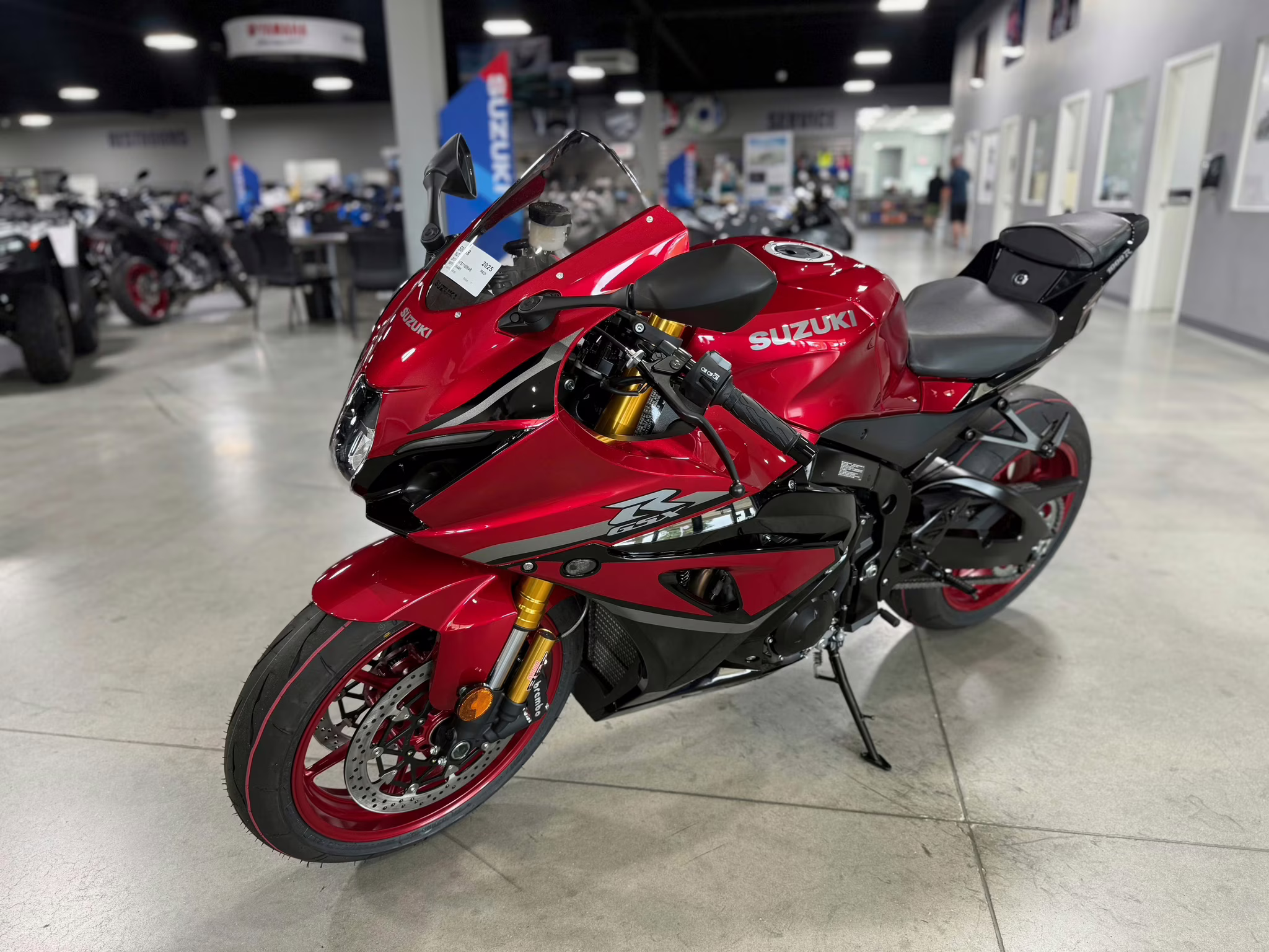 2025 Red Suzuki GSX-R 1000R Motorcycle